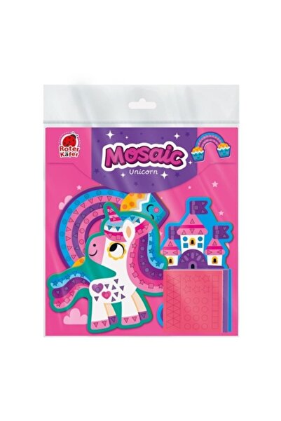 Roter Kafer Creative mosaic set, Roter Kafer, Unicorns, 230x208 mm, Multicolor