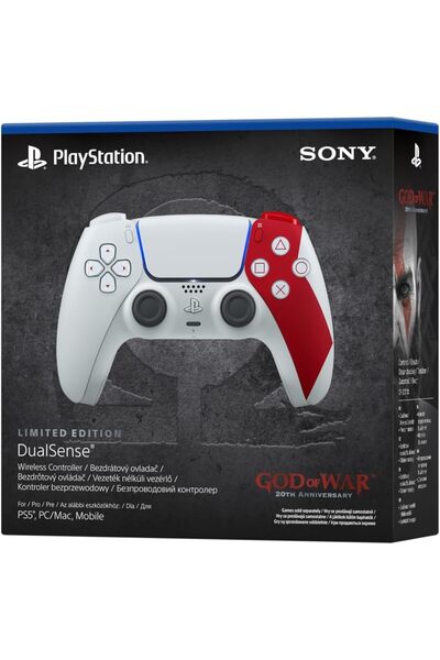 Sony PlayStation 5 DualSense Wireless Controller God of War 20th Anniversary Limited Edition