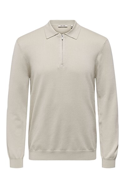 Only & Sons Чоловічий ONSWYLER LIFE REG 14 HALF ZIP POLO KNIT OS22034225-4777834
