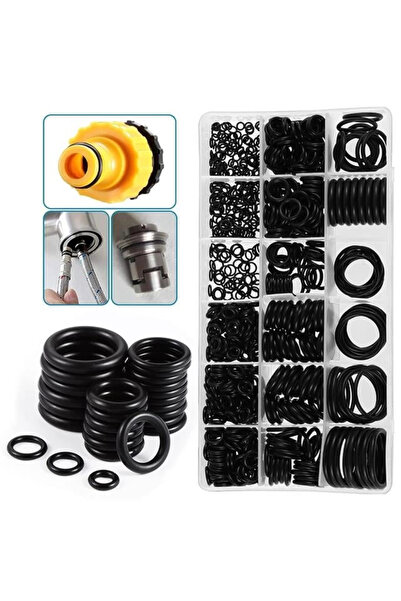 Powermaster Pm-28533 800 Pieces Rubber Seal Ring Set O-Ring Nitrile Nbr Waterproof