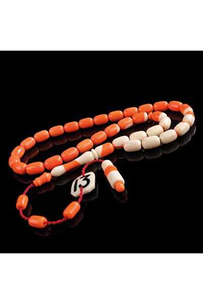 TESBİHCİBABA Τσόκερ από μπάλα μπιλιάρδου Alkan Usta, Νούμερο 13, Πορτοκαλί