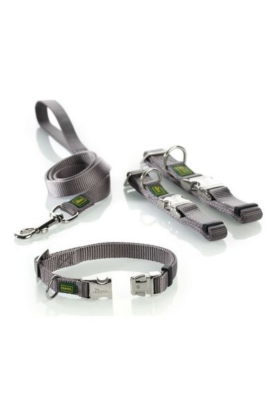 Hunter Zgardă pentru câini Alu-Strong Gri Mărime M (40-55 cm)