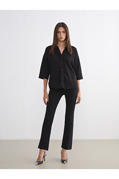 LC Waikiki Vizyon New Season Crop Flare Women's Jean Pants