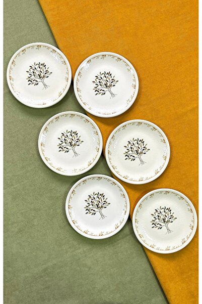 ers erbaşlar Paradise Tree 6 Piece Luxury Cake Plate Set