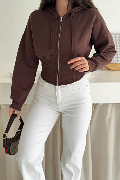 cemo Women's Black Zippered Hoodie Sweat – with a Minimal Street Spirit