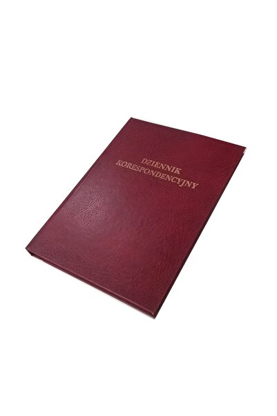 Other Jurnalul de corespondență A4/96 Burgundy Człuchów