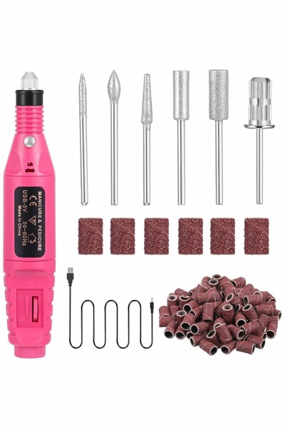 ZERO LAND Nrzsnt Prosthetic Nail Foot Callus and Nail Fungus Machine Electric 12V Nail (120916) File Set