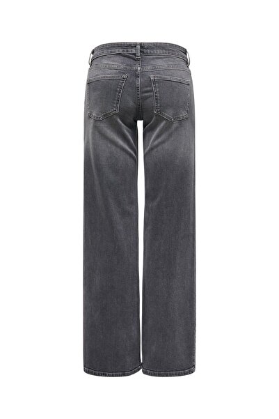 ONLY Tall Jeans mit weitem Bein ONLJULLES Niedrige Taille Gerade geschnitten Jeans