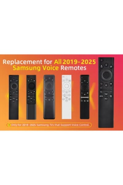 VICTGOAL Replacement Remote for Samsung Smart TV (2019-2025 Models) - Voice Control, No Solarcell