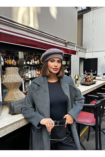 LAGRANZE Beretă Angora pentru femei Stone Painter