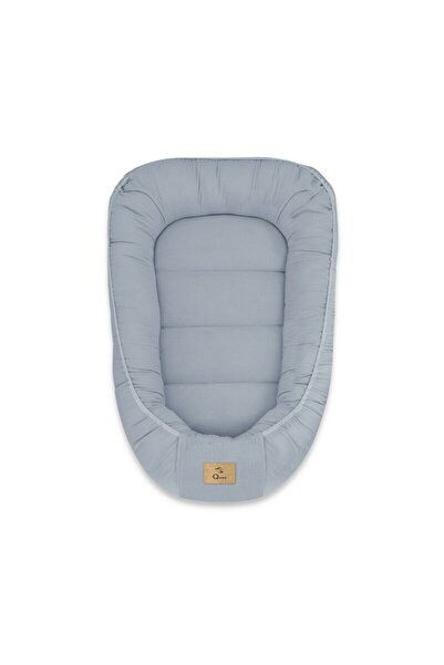 Qmini Cosulet bebelus, Qmini, Pentru dormit, Baby Nest 55 x 75 cm, Jeans