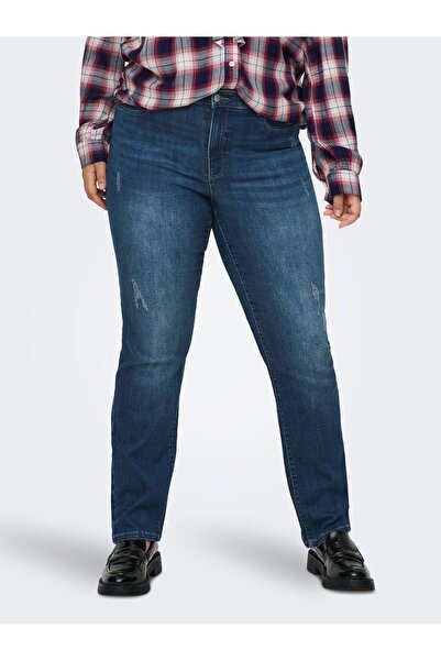 Only Carmakoma Slim Fit Jeans CARSALLY Mittlere Taille Slim Fit Jeans