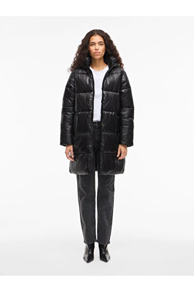 VILA Puffermantel VILIDDA Glänzender