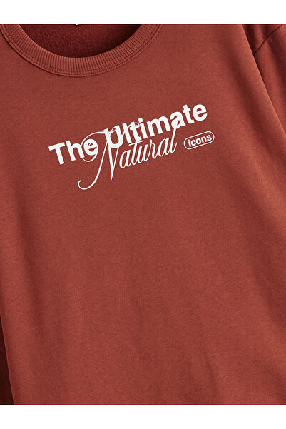 LC Waikiki Boy's Thick Sweatshirt with Crew Neck