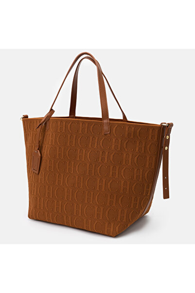 chch Classic Solid-Color Tote Bag with High-Quality Craftsmanship and Generous Capacity