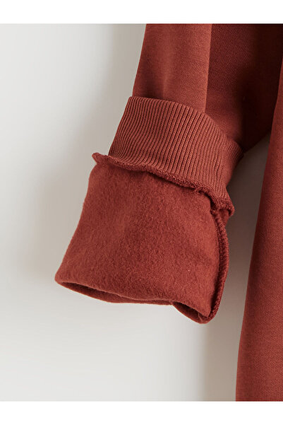 LC Waikiki Boy's Thick Sweatshirt with Crew Neck