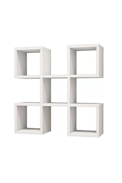 UnicSpot Raft de perete geometric Nora, 67,2 x 19,5 x 67,2 cm