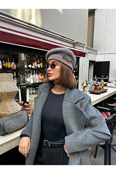 LAGRANZE Beretă Angora pentru femei Stone Painter