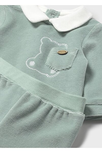 MAYORAL Baby Jumpsuit Long Sleeve Ice