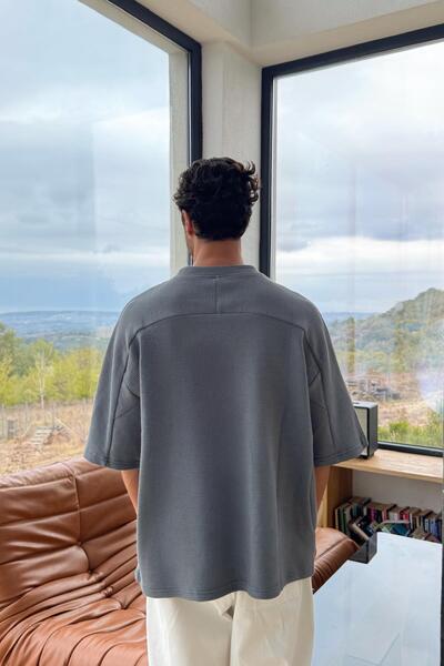 Flaw Wear Woven Basic T-Shirt