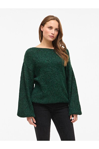 VILA Strickpullover VIMARLEY U-Boot-Ausschnitt