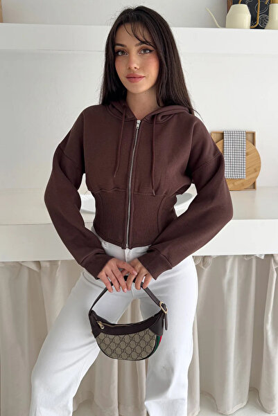 cemo Women's Black Zippered Hoodie Sweat – with a Minimal Street Spirit