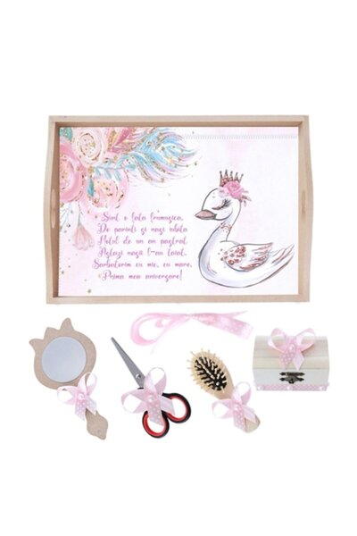 OEM Set de tăvi pentru șuvițe de păr pentru prima aniversare