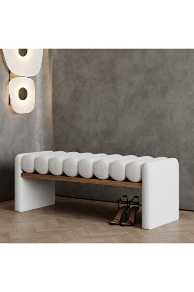 bellevie candles Bellevie Modern Minderli Bench