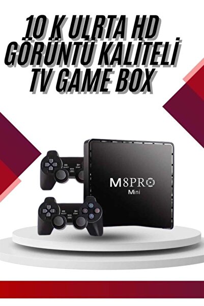 ZERO LAND Nrzsnt 10K Ultra Hd Video Game Console Android Tv Box 2.4g (121229) Game Stick