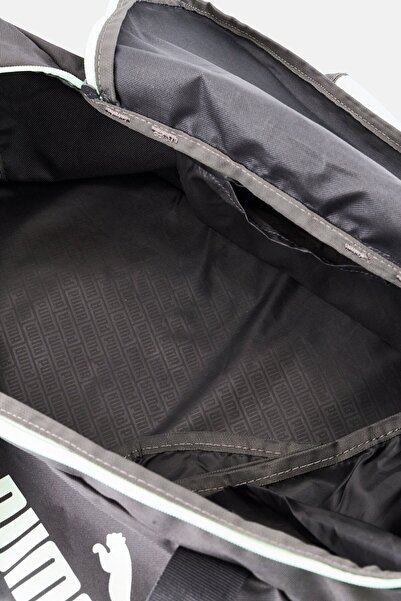 Puma Men Brand Logo Sports Bag, Dark Grey