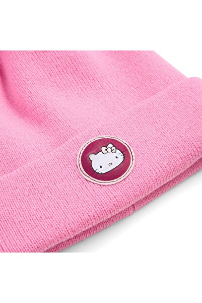 Puma Hat X Hkfr Mid Crown Pom Beanie Jr Pos, Pink, Kids