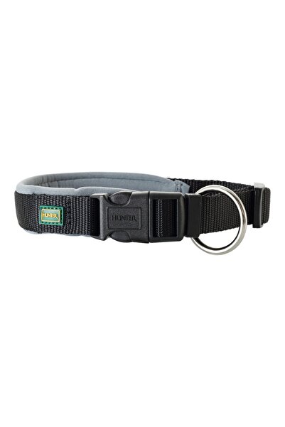 Hunter Zgardă pentru câini din neopren Vario Neagră (28-30 cm)