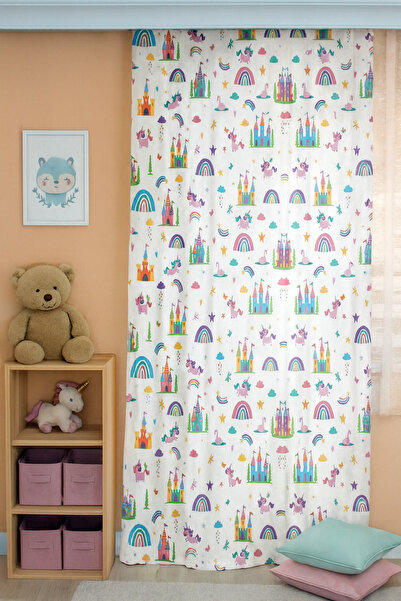 Bebişim Halı ستارة غرفة الأطفال على شكل قوس قزح ووحيد القرن ذو الأجنحة المزدو...