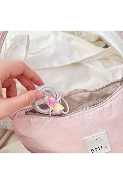 Universal USB Cable Protector, Silicone, Model 1, Multicolor