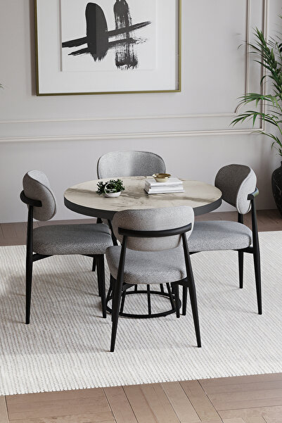 BY ORHAN GÜZEL BOHEM POLO YUVARLAK MASALI 4 KİŞİLİK