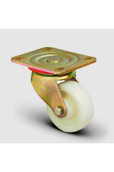 Emes ED01Hkz100 Döner Tablalı Sarhoş Poliamid Ağır Tip Tekerlek Çap:100 350kg...