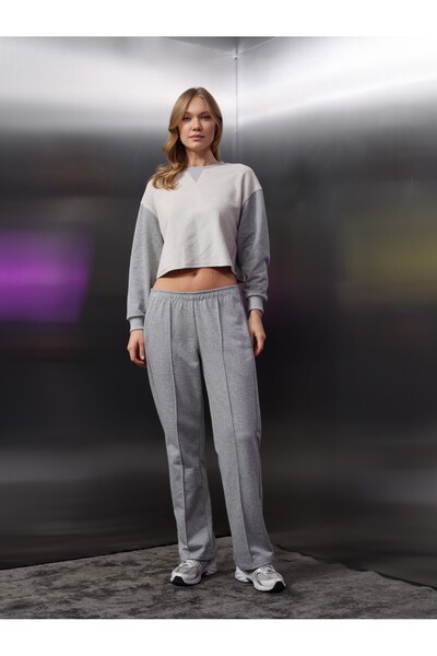 COLORDS Women's Crop-Sweatpants Set