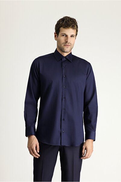 Kiğılı Long Sleeve Classic Cotton Shirt