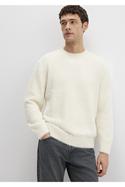 Mavi Crew Neck Ecru Sweater Regular Fit / Normal Cut 0710269-81202