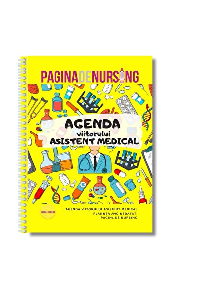 Pagina de Nursing Future Nurse's Agenda (undated Nursing Planner)
