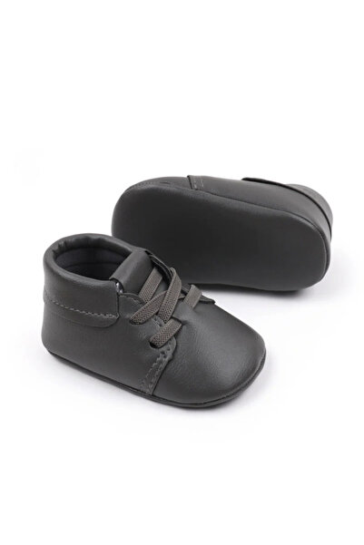BebeNou Pantofi gri pentru bebeluși și băieți - Stan LIBCX3156-3-c1