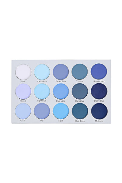 kara duo Kara Duo Palette Smoky Blue Eye Shadow ES22