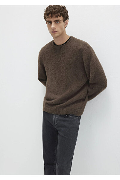Mavi Crew Neck Brown Sweater Regular Fit / Regular Cut 0710269-71550