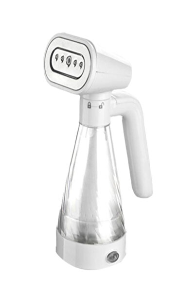 Golden Crest مكواة بخار يدوية 600 واط مع خزان 120 مل أبيض، محمولة، للسفر المن...