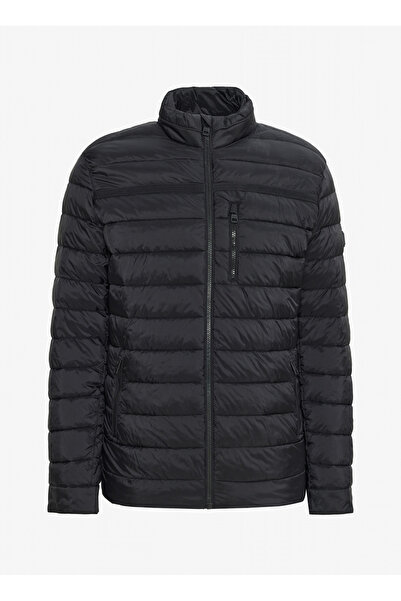 ALTINYILDIZ CLASSICS Μαύρο ανδρικό παλτό ACE008261107_SYH