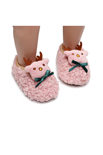 BebeNou Ροζ Γούνινα Μποτάκια - Τάρανδος MDHZ0201-4-cd