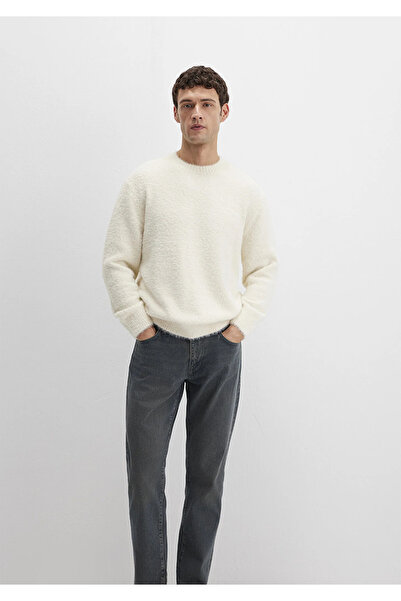 Mavi Crew Neck Ecru Sweater Regular Fit / Normal Cut 0710269-81202