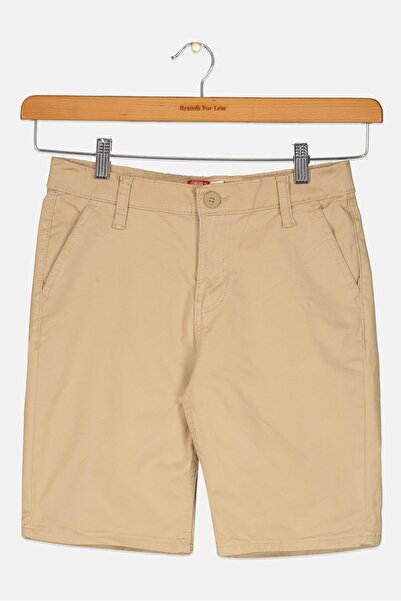 Levi's Kids Boy Solid Chino Shorts, Beige