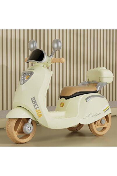 Stef's Cat Electric Motorcycle Flippy with Battery, Remote Control, Bluetooth, Anti-Tipping System, Lights and