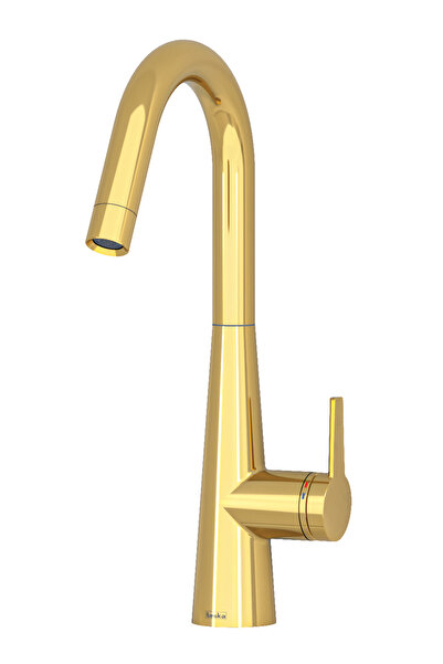 TESKA Axis Kitchen Sink Faucet-Gold